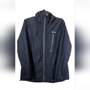ASICS Woman's Black Windbreaker